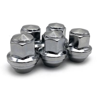 China Car China Supplier 14mm Hex m12x1.5 28mm Length Car Wheel Lug Nuts for sale