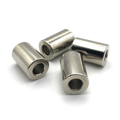 China Wholesale Custom Size 10mm Tube Ring Spacer Bushing Metal Stainless Steel Auto Banding Series Threaded Bushing for sale