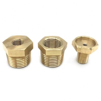 China Automobile High Precision Brass CNC Hex Milling Machine Parts For Industry for sale