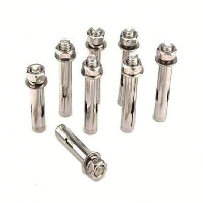 China Wholesale galvanized m10 expansion sleeve stainless steel building construction expansion bolt anchor bolt for sale