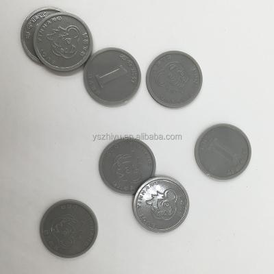 China 2018 Hot Selling Gift 2018 Eco Friendly Cheap Custom Game Plastic Token Coin for sale