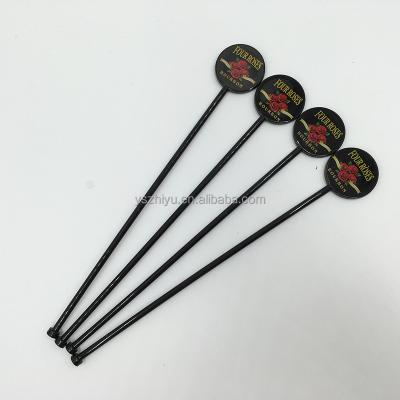 China Disposable Eco - Friendly Custom Plastic Cocktail Stirrers for sale