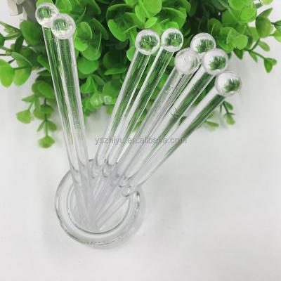 China Disposable Hot Selling Hard Plastic Cocktail Sticks for sale