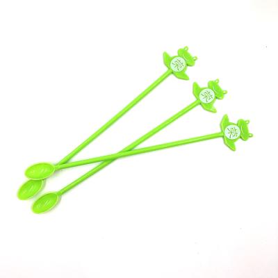 China 2016 disposable most popular plastic ice cream stick stirrer for sale