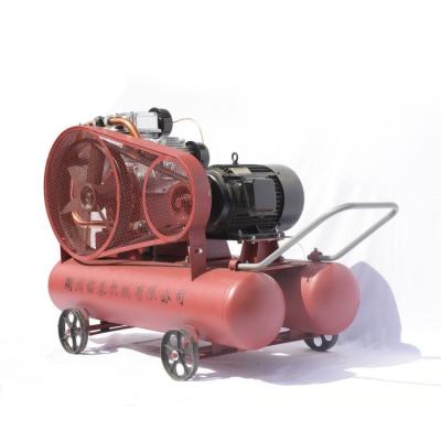 China OIL-LESS Wholesale 18.5kw Diesel Engine Compressor High Quality Custom Operating Piston Air Compressor for sale