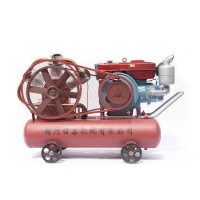 China 2021 OIL-LESS New Product Wholesale Mining 5 Bar Small Piston Diesel Air Compressor for sale