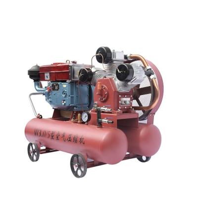 China Low Noise OIL-LESS And Cheap Price Diesel W-3.0/5 Piston Air Compressor Industrial for sale