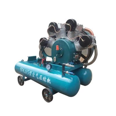 China OIL-LESS China supplier cheap price mining piston air compressor for rock drill for sale