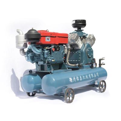 China OIL-LESS 2V 4/5 Mining Piston Air Compressor for sale