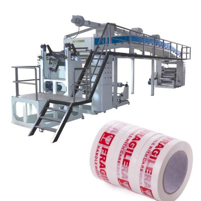 China BOPP Hotmelt acrylic bopp tape coating machine bopp printed tape coating line for sale