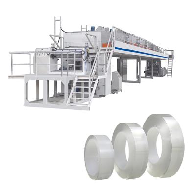 China Double Full Side Adhesive Tape / Semi Automatic Double Sided Tear Tape Applicator Coating Machine for sale