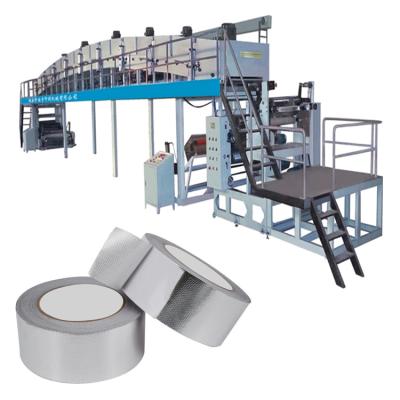 China Aluminum Foil Self Adhesive Tape Aluminum Foil Strip Coating Making Machine for sale