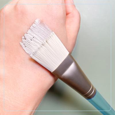 China OEM Factory Makeup Smudge Brush DIY Single Brush Packing Plastic Face Mask Brush for sale