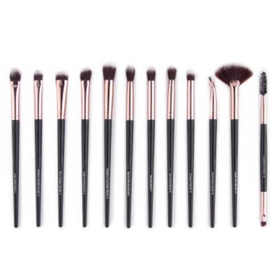 China Angular Blush Best 12 Piece Lip/Eye Makeup Brush Set Brushes Private Label Good for Sensitive Skin and Eyes for sale