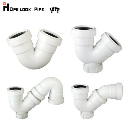 China For Sewage Plastic Material And Fittings Connection PP Compression Fittings for sale