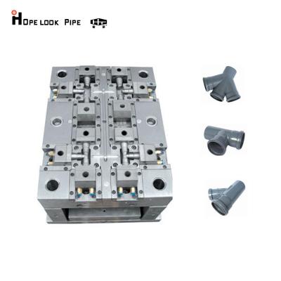 China HRC 48-52 Steel Injection Mold 90 Degree Elbow Injection Mold for sale