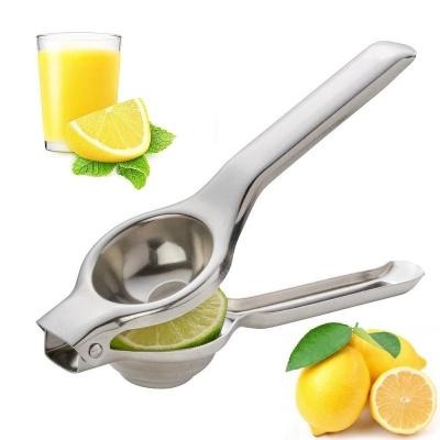 China Sustainable Stainless Steel Lemon Fruits Orange Juicer Hand Manual Juicer Kitchen Tools Lemon Juicer Orange Queezer Juice Fruit Pressing for sale