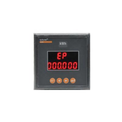 China single phase panel digital amp volt power watt energy monitor meter with modbus rtu AMC72-E/C for sale