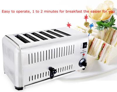 China Hotel Home Kitchen Cooking Toaster Sandwich Maker 6 Slice Bread Toast Host Hot Selling for sale