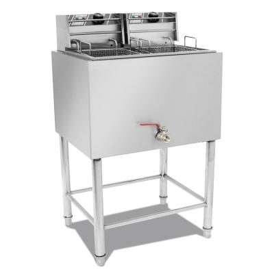 China Easy Operate Deep Fryers Professional Deep Fryer Commercial Electric Deep Fryer With Valve for sale