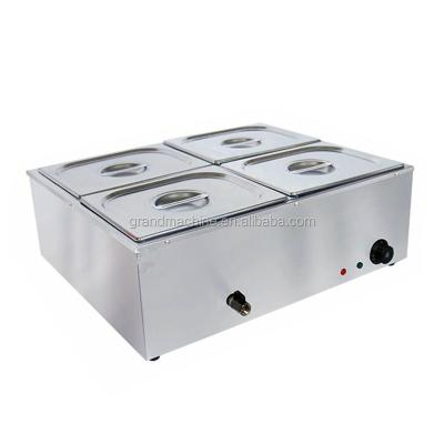 China Food Warmer Kitchen Care Two Pot Industrial Food Restaurant Equipment Bain Marie Warmer Electric Pot for sale