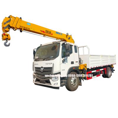 China Brand New Guaranteed 100% FOTON TRUCK CRANE CLW Crane Truck Manufacturer Truck Mounted Crane 6.3tons for sale