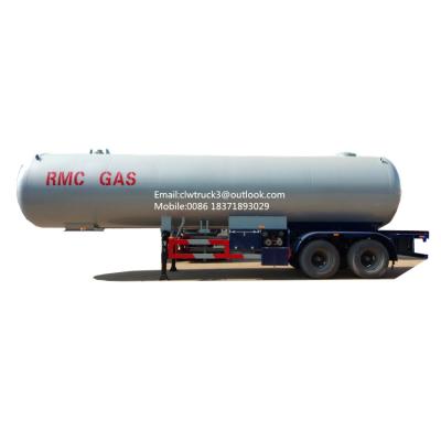 China Anhydrous truck trailer/lpg ammonia lpg transport trailer/high pressure gas tube trailer anhydrous gas trailer for sale