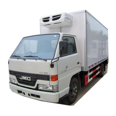 China JMC food truck fridge freezer truck/freezer box/5 ton fish freezer truck for sale