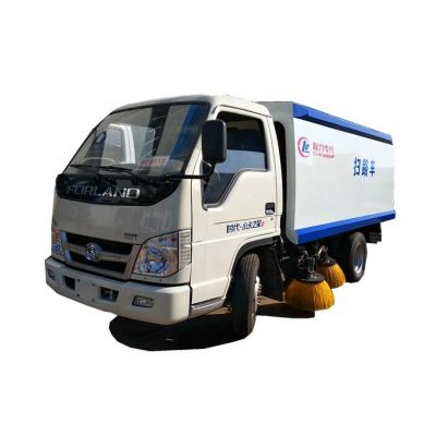 China Street Cleaning Foton Forland Road Sweeper Truck With Diesel Mist Sprayer Sweeper Truck For Sale for sale