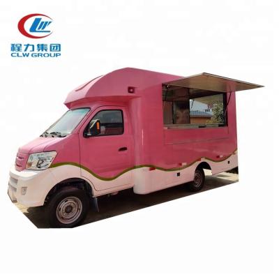 China Sinotruk ice cream food truck manufacturer/food snack truck/Philippines fast food truck for sale