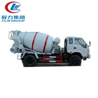 China Forland 3 Tons Concrete Mixer Truck Mini Truck / 3m3 Cubic Meters Concrete Mixer Truck / Mini 5 Concrete Mixer Truck for sale