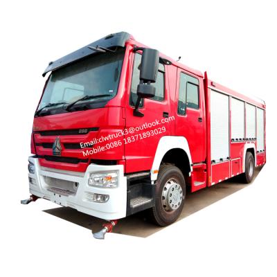 China Sinotruk Fire Truck/Airport Fire Truck/Rescue and Rescue Fire Fighting Truck 8310x2500x3490(mm) for sale