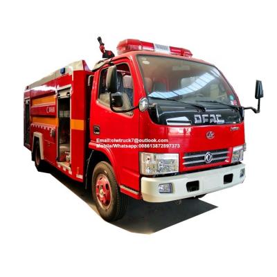 China Dongfeng Fire Fighting Truck 4x4 / Mini Fire Truck 6290*1980*2660(mm) for sale