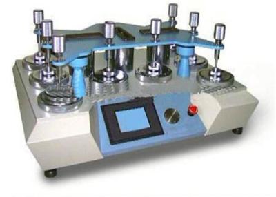 China Adjustable Speed Martindale Abrasion Tester Textile Testing Machine With 8 Heads for sale