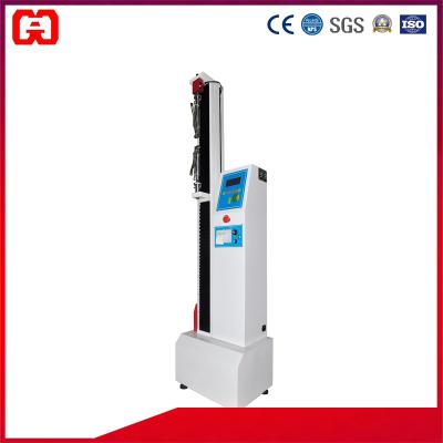 China Floor Type Single Column Tensile Testing Machine (Microcomputer), 5-500KG Domestic Sensor, Panel Control for sale