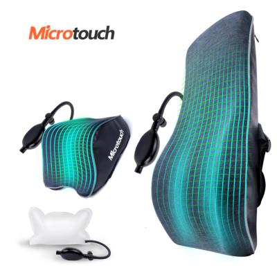 China Adjustable Tension Adjustable Comfortable Waist Thickness Sponge Memory Sponge Memory Airbag Cushion Back Lumbar Suit For Car Seat for sale