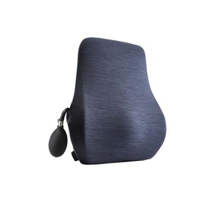 China Factory OEM PORTABLE Car Office Memory Foam Lower Back Pain Relief Lumbar Support Waist Back Cushion for sale