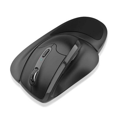 China Amazon Design Hot Sale AAA Ergonomic Wireless Vertical Battery Mouse Healthy Ergonomic Optical Adjustable Mouse 6d 6d 1600dpi Mouse for sale