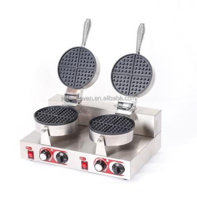 China Wholesale Adjustable Commercial Snack Machine Thermostat Bubble Waffle Machine Stainless Steel Electric Toaster for sale