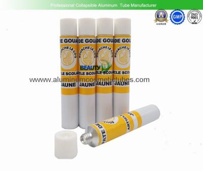 China Flexible Empty Aluminium Paint Tubes , Offset Printing Empty Metal Paint Tubes for sale