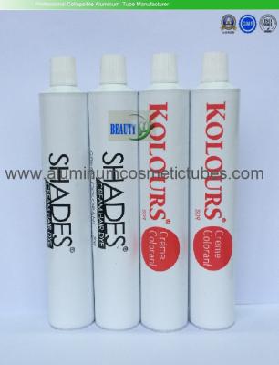 China Custom Aluminum Lotion Tubes , Body Skin Care Cream Aluminum Tube Containers for sale