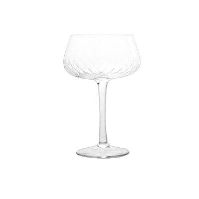 China Vintage cocktail glass crystal glass cocktail glass can be customized champagne glass set for sale