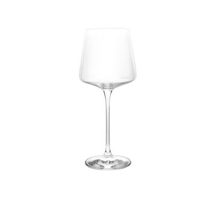 China Custom lead-free crystal glass blown wine glass pure hand crystal glass wine glass can be customized wine glass assembly for sale