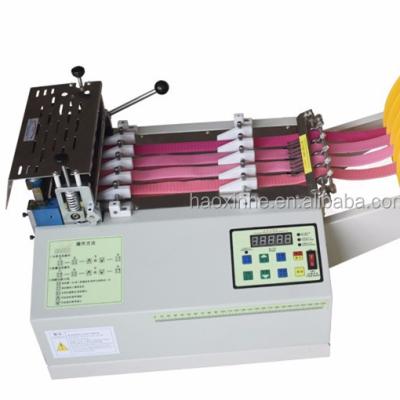 China CLOTHING Webbing Elastic Band Cold And Hot Cutting Machine Automatic Computer Cutting Machine for sale