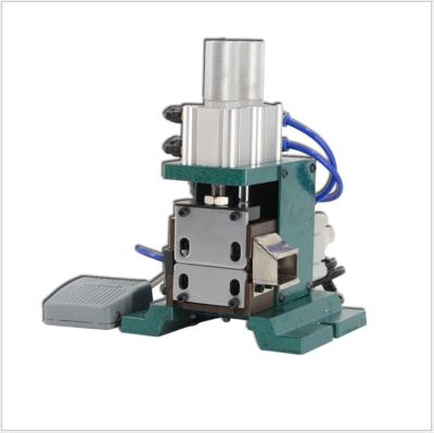 China Vertical Stripping Type Semi-automatic Copper Cable Stripper Pneumatic Wire Cut Stripping Twisting Machine for sale