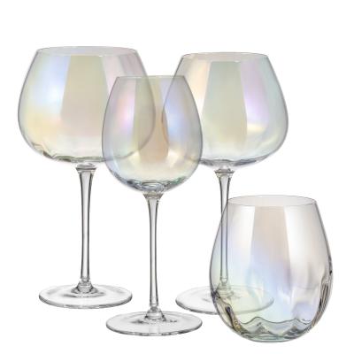 China Samyo Clear Hand Clear Long Swelled Stem Layla White Wine Glasses For Wedding Birthday Christmas for sale