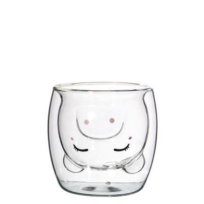 China Manufacturer Wholesale Borosilicate Glass Coffee Mug Traditional Glass Mug Double for sale