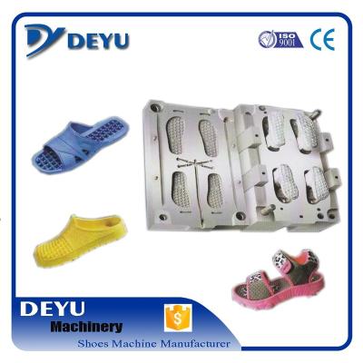 China Sansal Sole EVA Mold Shoes Eva Slipper Mold , Aluminum EVA Shoe Mold for sale