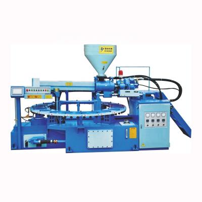 China Shoe Factory 16 Stations Sole PVC TPR Shoe Soles Injection Molding Machine for sale