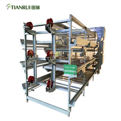 China Farms Hot Sale Galvanized Automatic Broilers Cage Poultry For Farm Equipment for sale